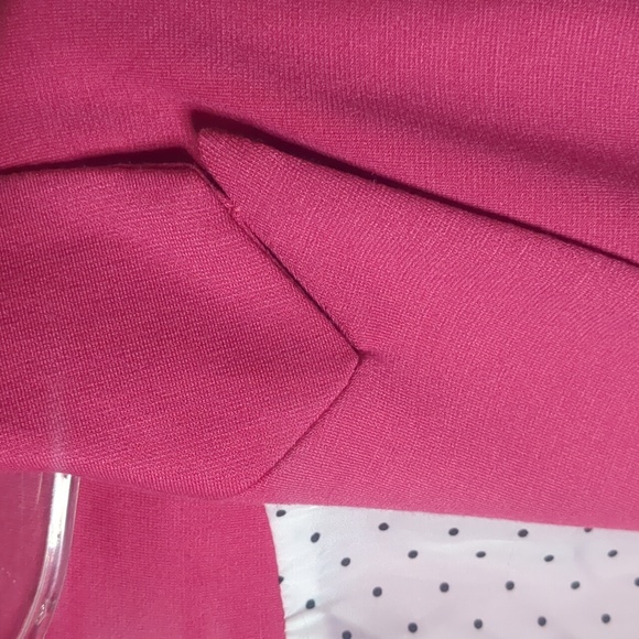 JULES & LEOPOLD* notch collar long sleeve 1 button close crop blazer jacket sz S - Picture 10 of 11